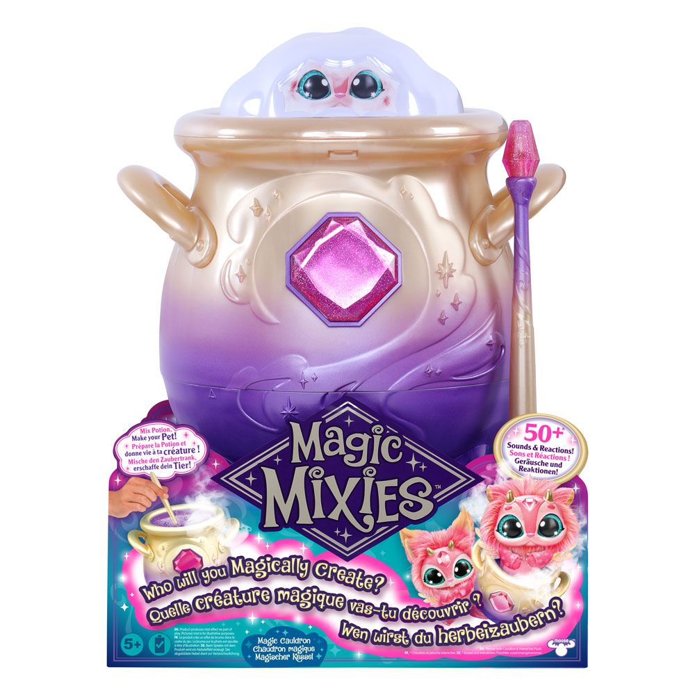 Magic Mixies Magic cauldron with interactive Mixi Pink