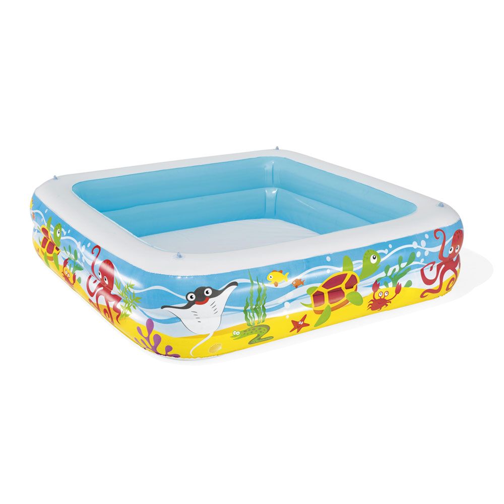 BESTWAY Inflatable pool with canopy 140x140x114 cm.