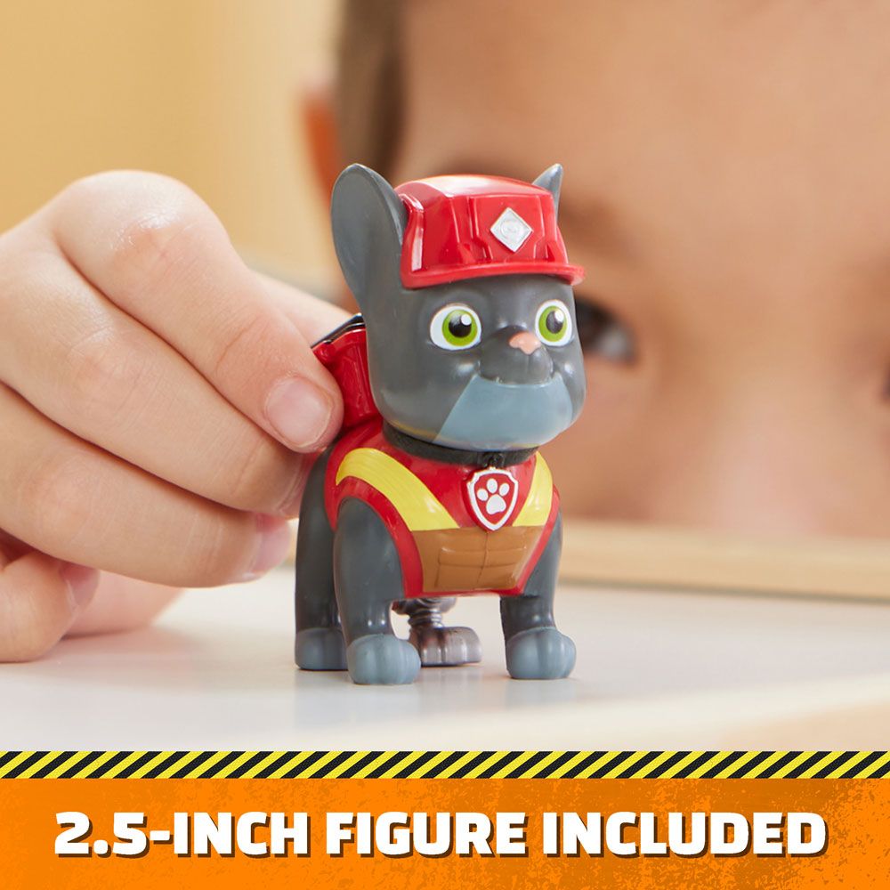 Paw Patrol Rubble and Crew Construction Truck with Puppy