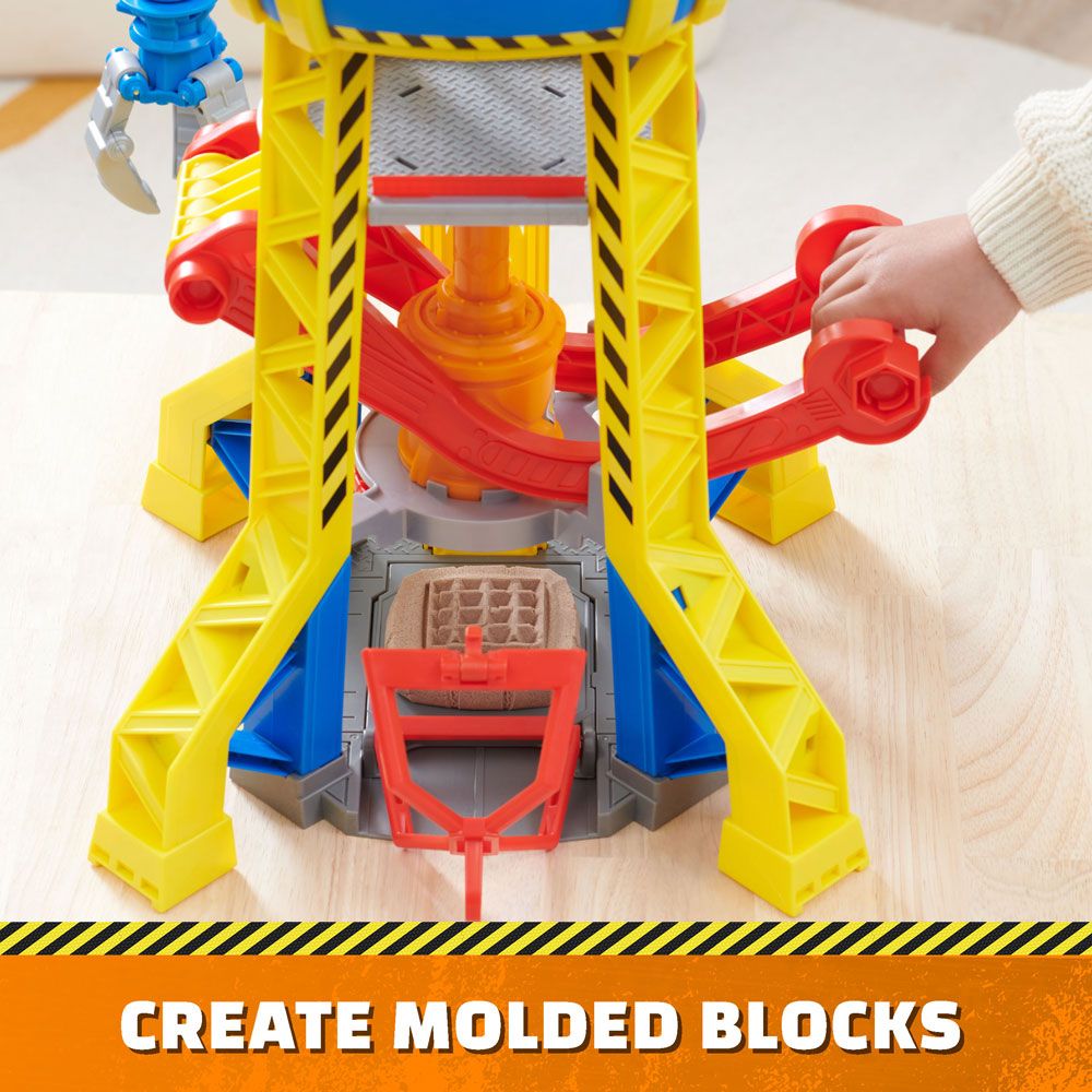 Paw Patrol Rubble and Crew Crane with sound and light effects, mini bulldozer and puppy