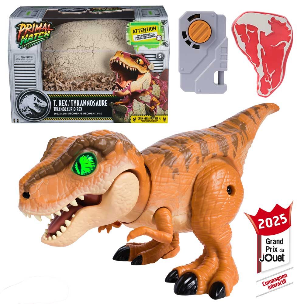 Primal Hatch Интерактивен T Rex в Яйце