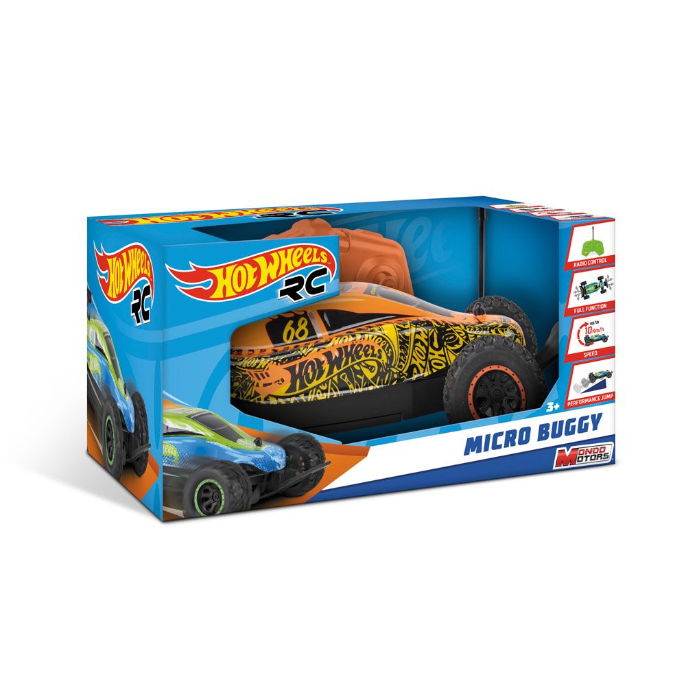 Hot Wheels Car Micro Buggy 1:28 R/C 2 models