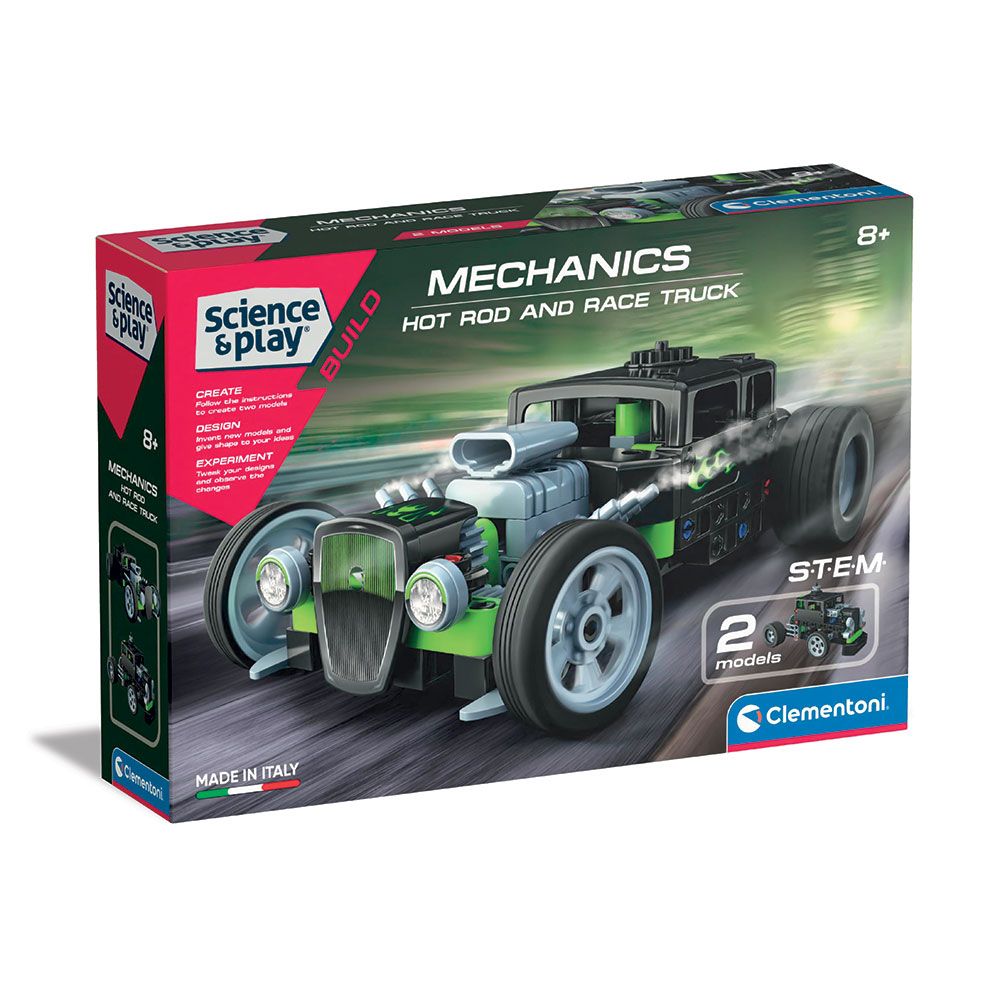 CLEMENTONI MECHANICS Hot Rod and Race Truck Builder