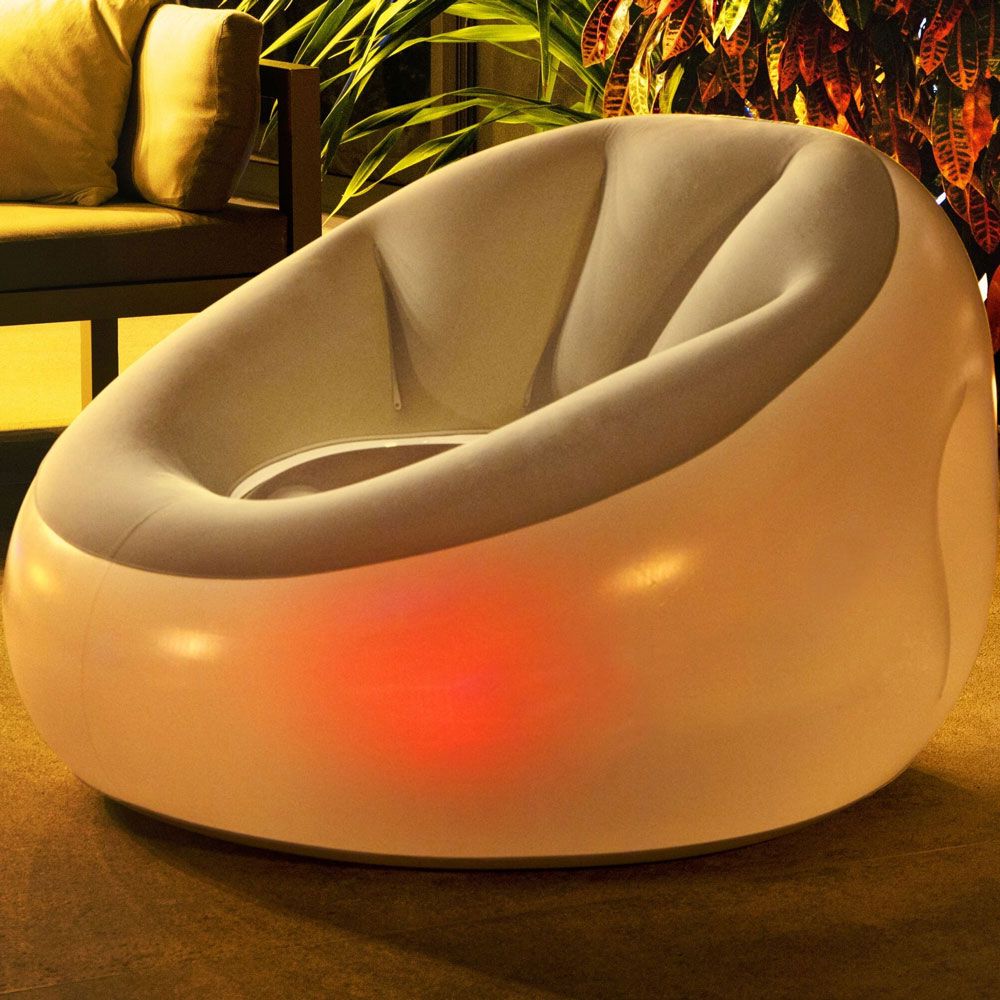 BESTWAY Inflatable Chair with LED Light