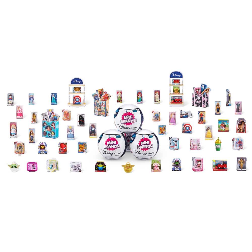 5 Surprise Mini Brands Disney Store Минииграчки изненада