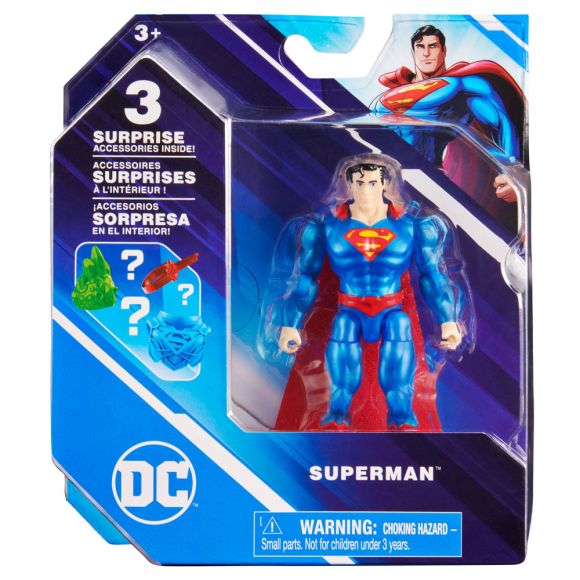 DC Superman / Aquaman / The Flash base figure with surprises