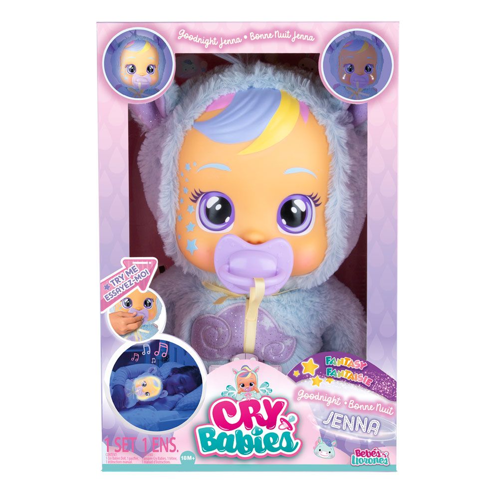 IMC Кукла CRYBABIES Лека нощ Jenna
