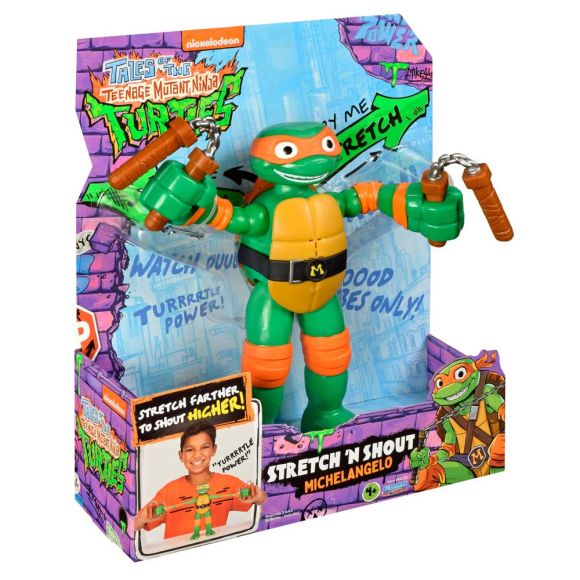 TMNT Костенурка нинджа Пълен Хаос разтеглива фигура Микеланджело