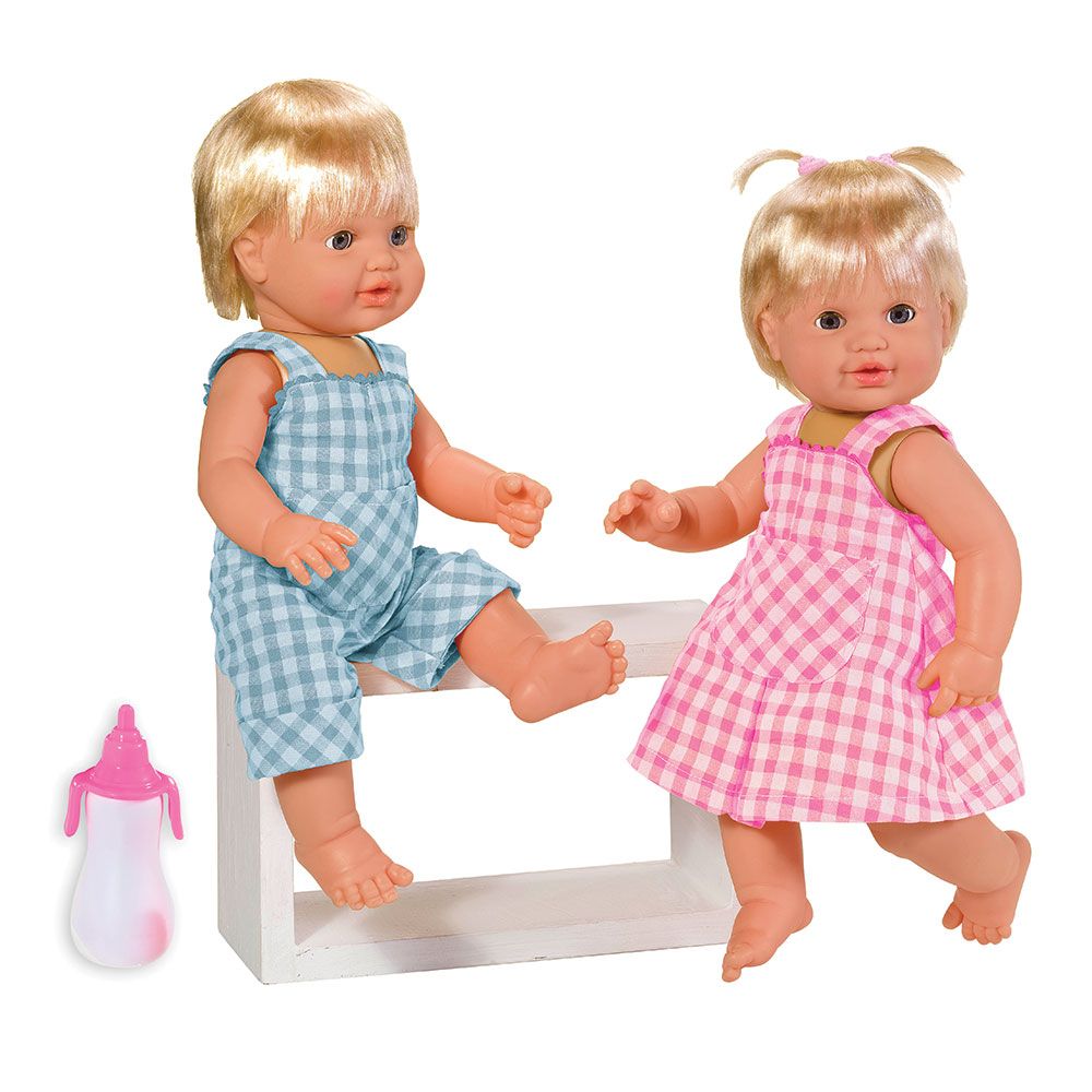 LT Squealing doll with hair LE PETIT BEBE