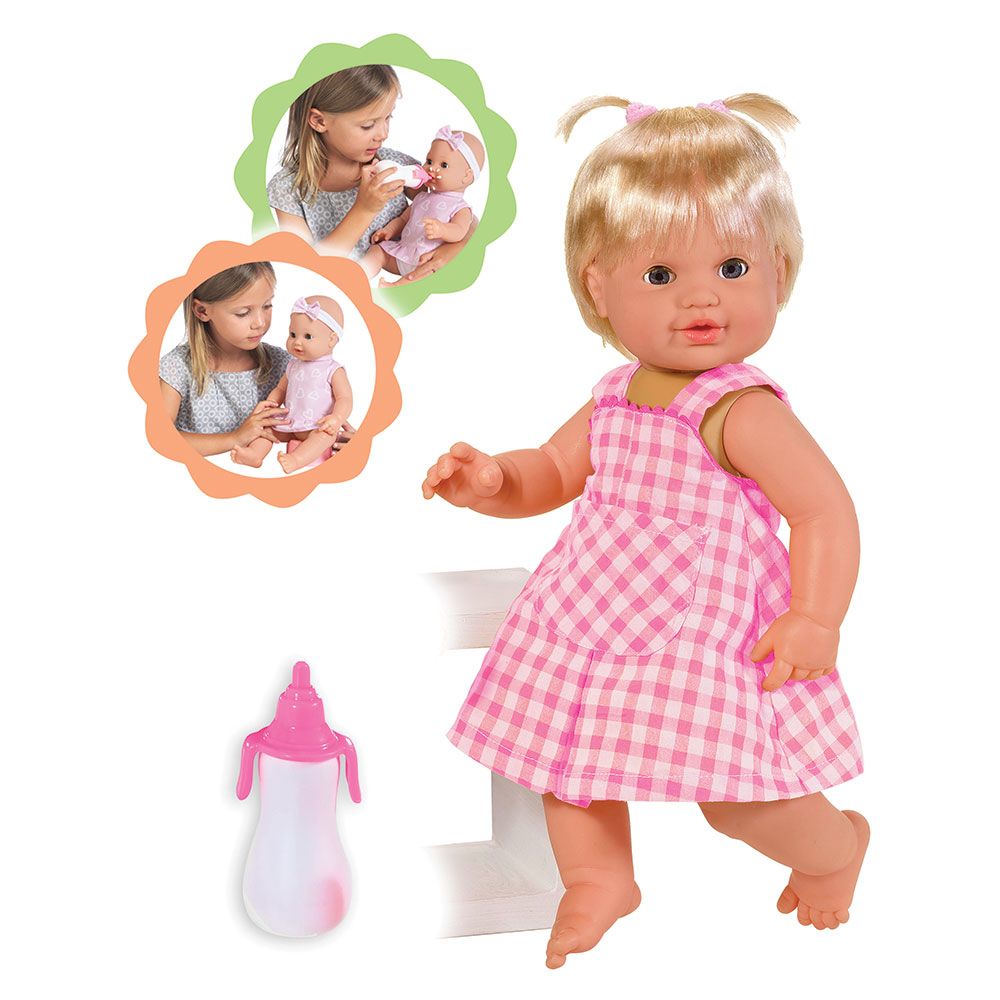 LT Squealing doll with hair LE PETIT BEBE