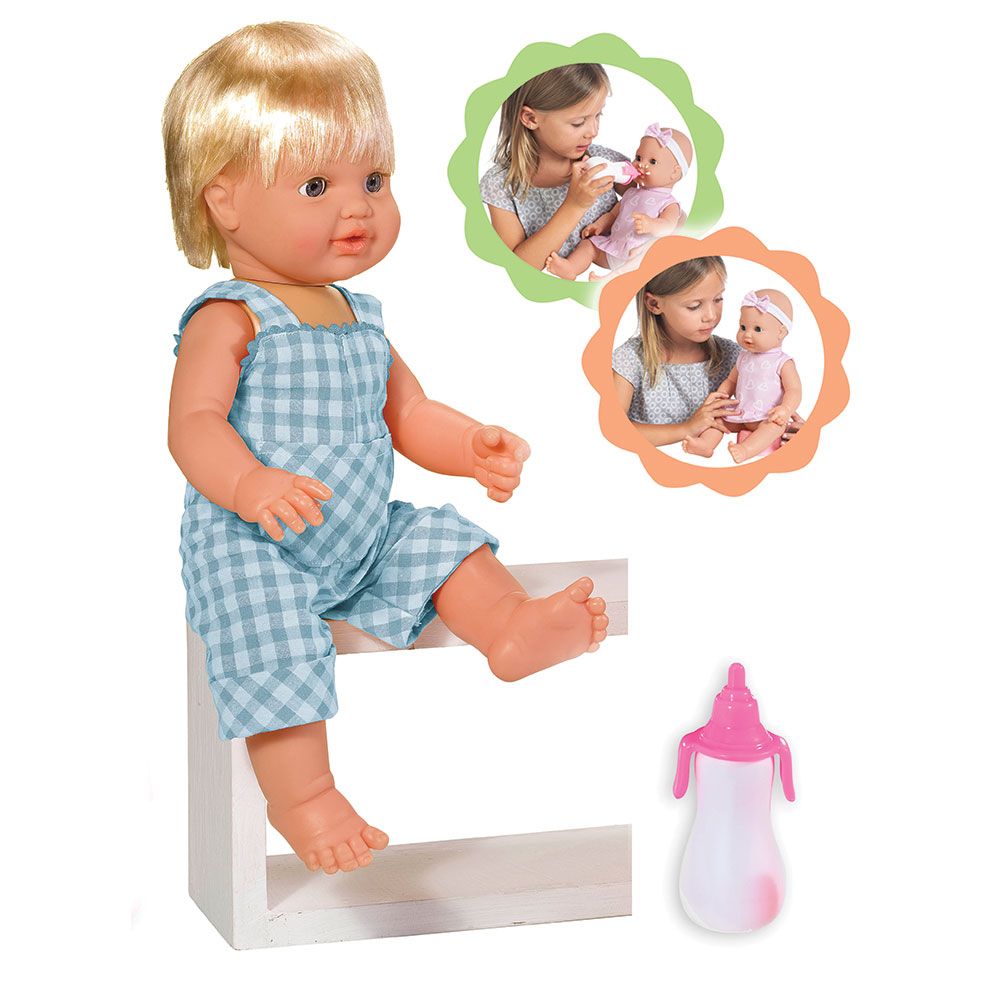 LT Squealing doll with hair LE PETIT BEBE