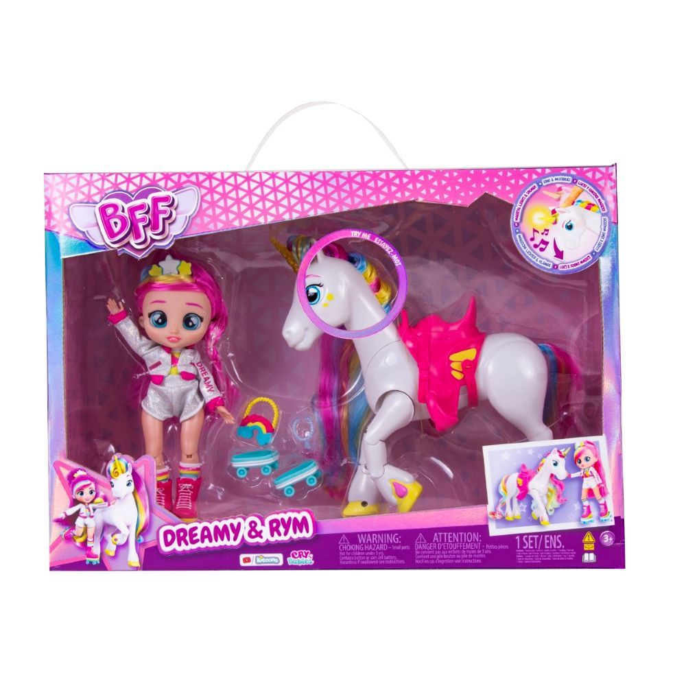 IMC BFF Dreamy doll with magical unicorn Rym