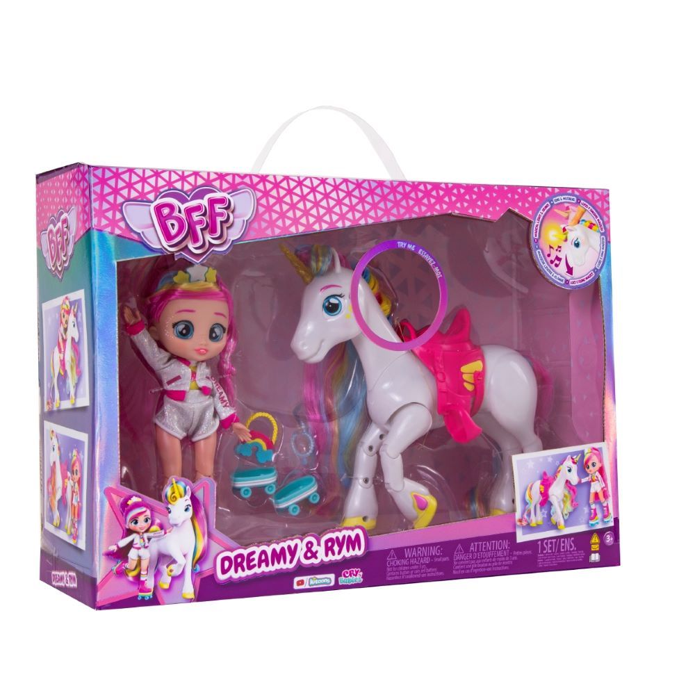 IMC BFF Dreamy doll with magical unicorn Rym