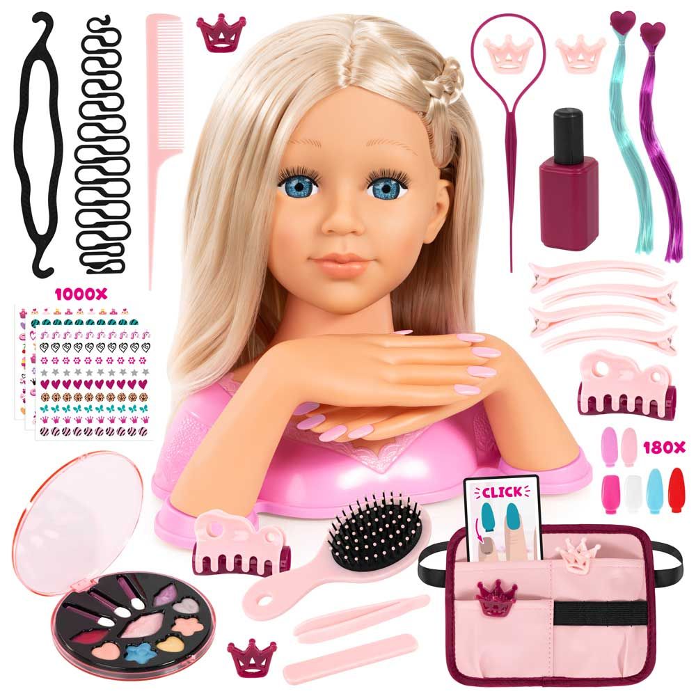 Bayer Hair Model Charlene with Magic Nails