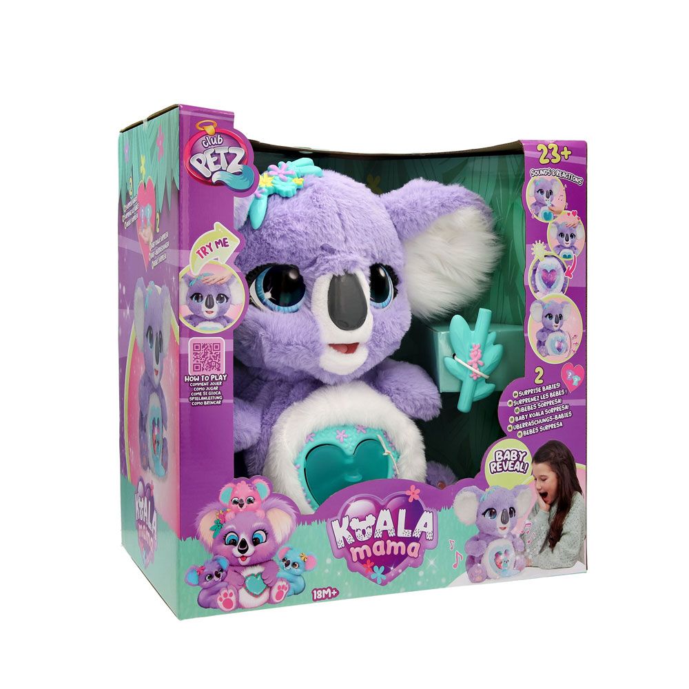 Interactive Mama Koala with babies