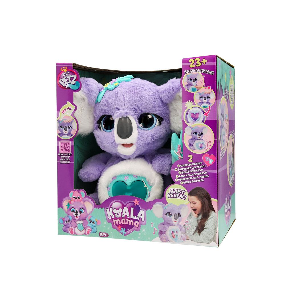 Interactive Mama Koala with babies