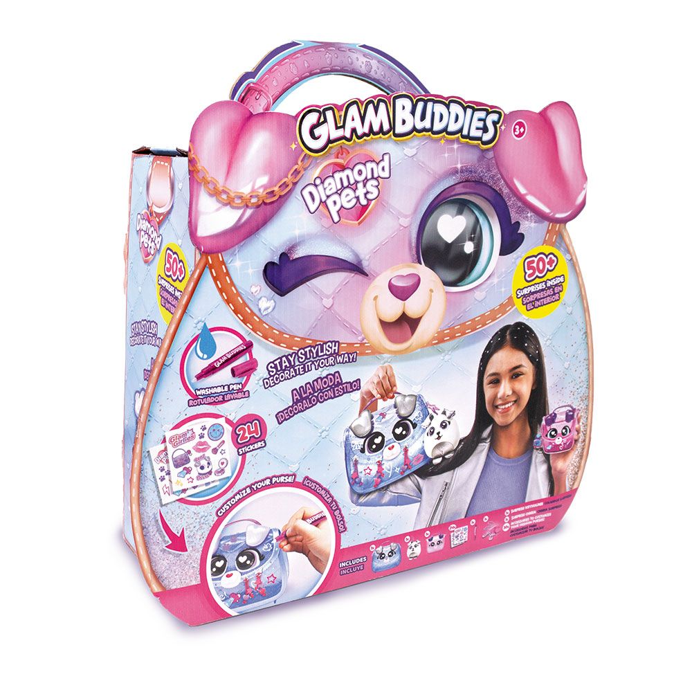 Glam Buddies Чантичка Diamond с Портмоне