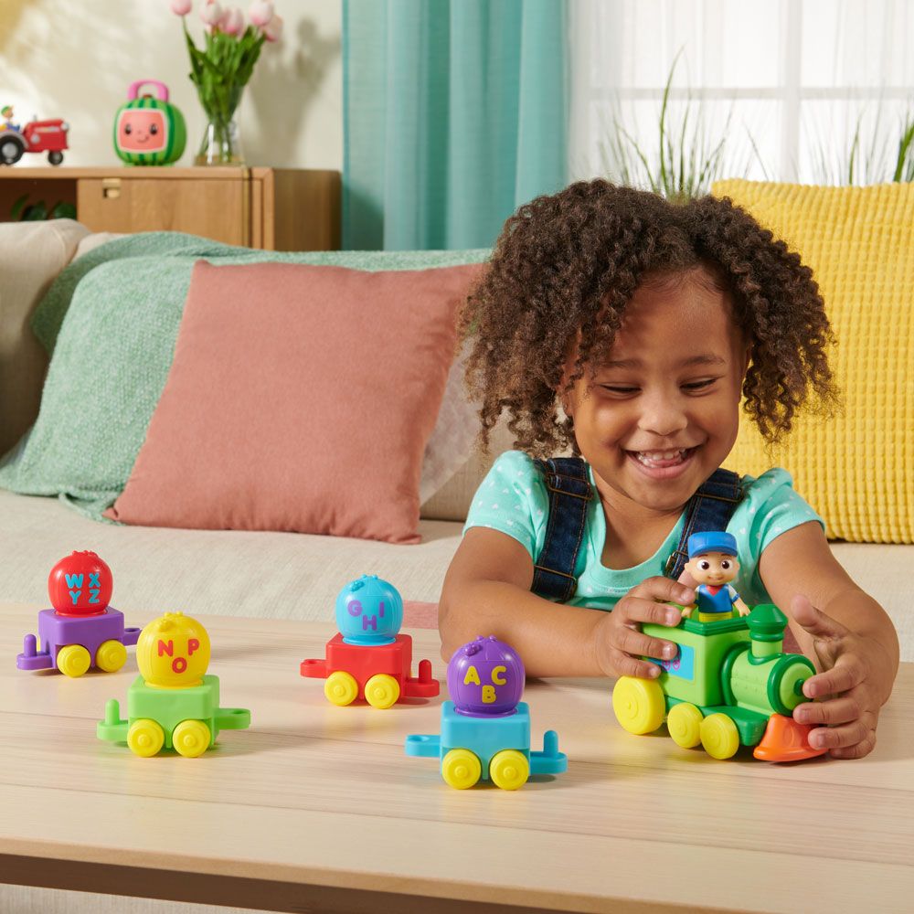 COCOMELON Musical train Alphabet with figure JJ