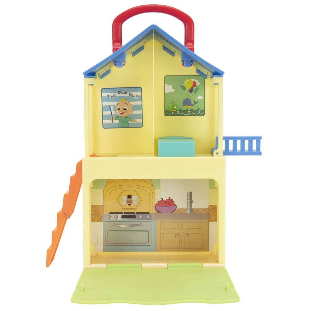 COCOMELON Transformable house with figures POP N' PLAY