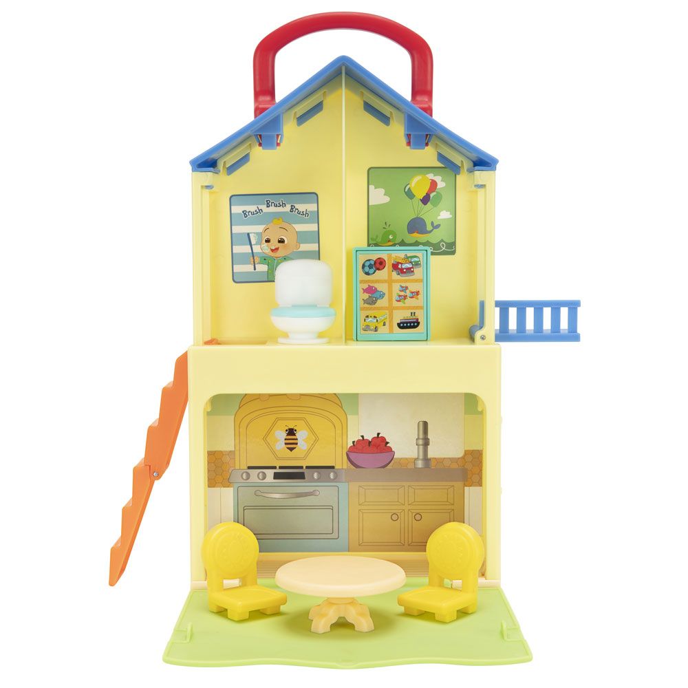 COCOMELON Transformable house with figures POP N' PLAY