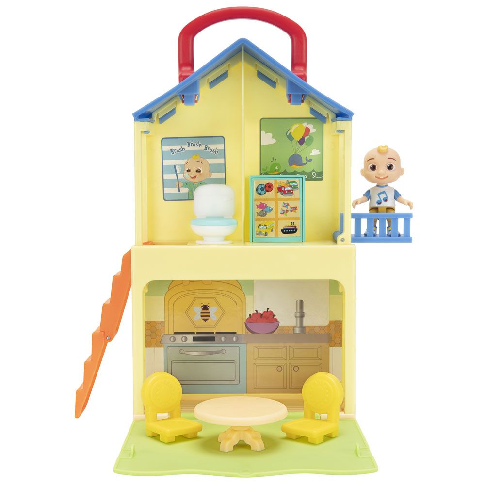 COCOMELON Transformable house with figures POP N' PLAY