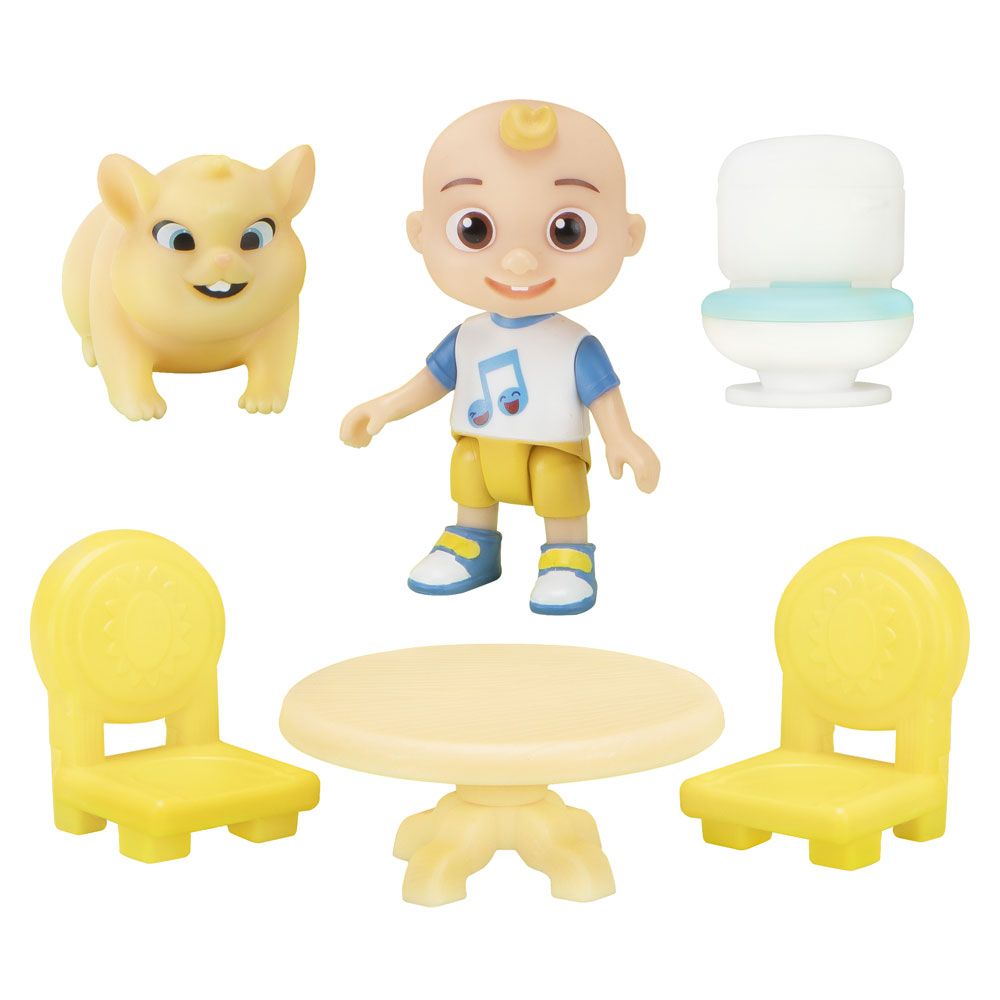 COCOMELON Transformable house with figures POP N' PLAY