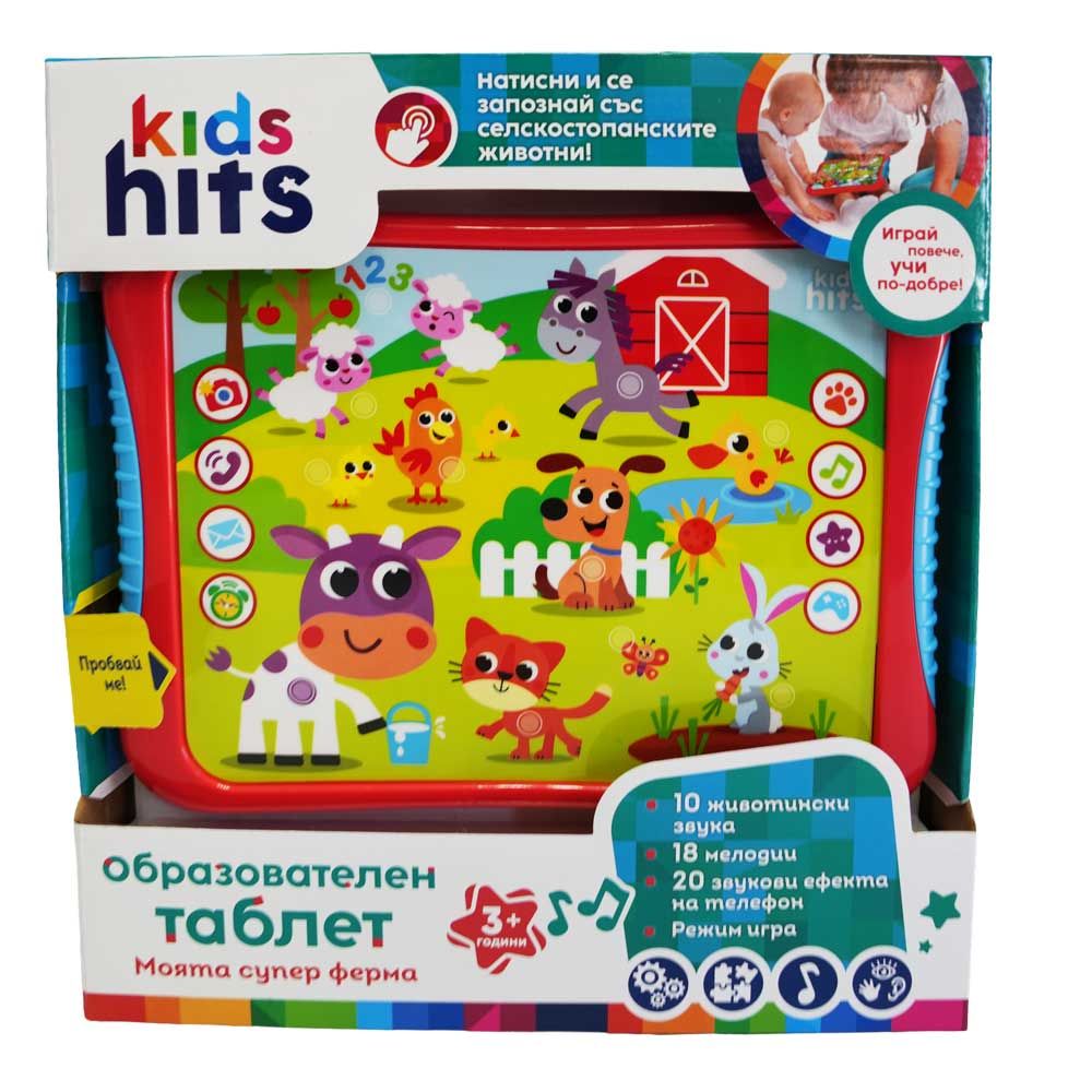 Kids Hits Educational Tablet My Super Farm BG language