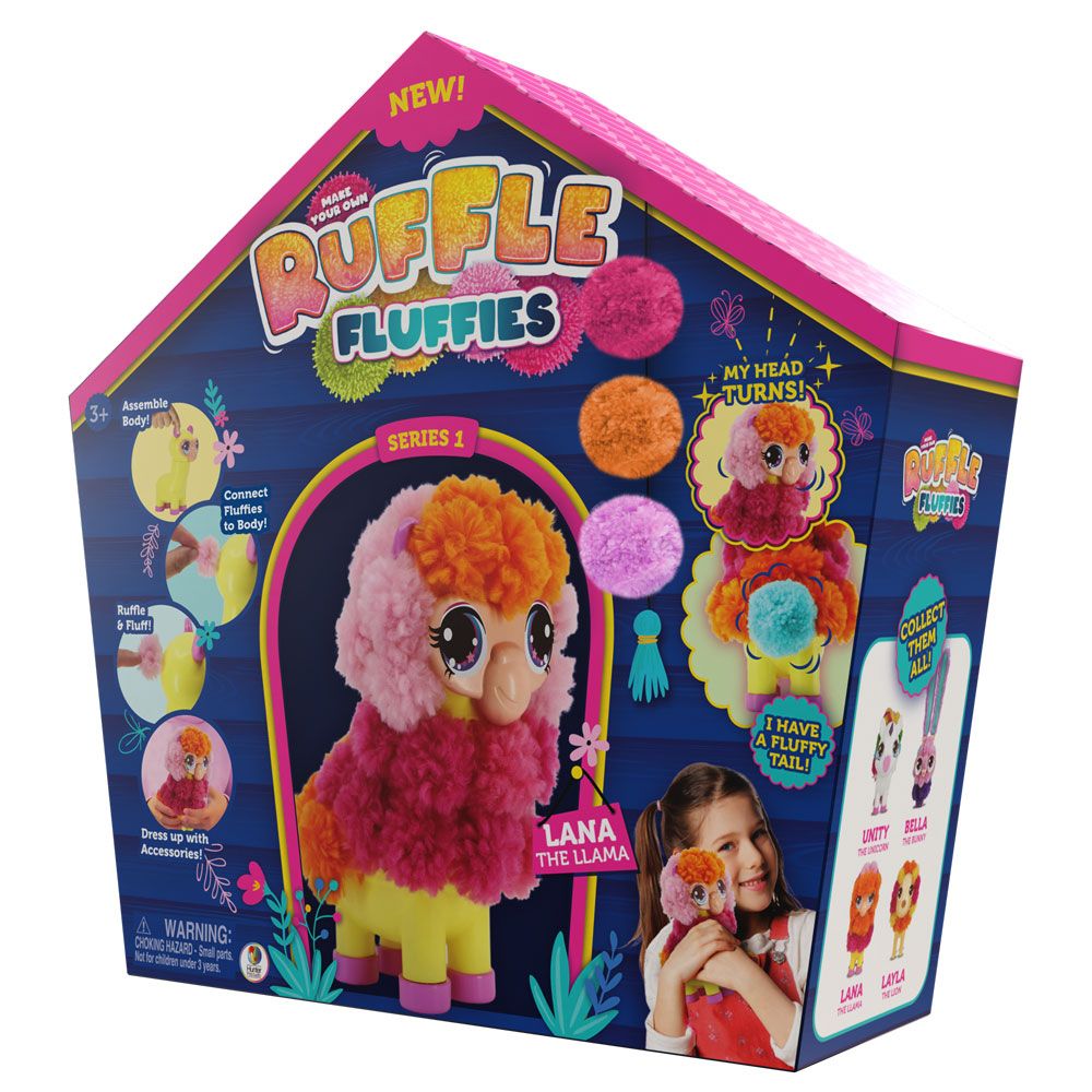 Ruffle Fluffies Лама за украсяване