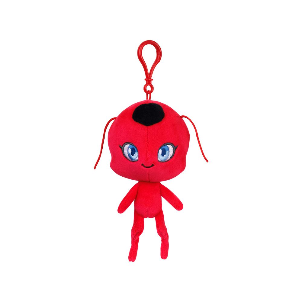 PMI Miraculous Ladybug and Cat Plush Figure Keychain