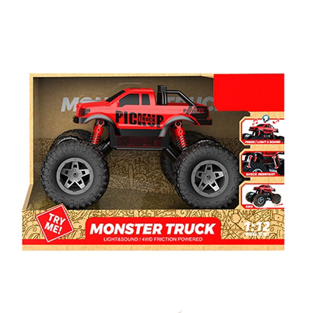 City Service Jeep Off Road Monster Truck