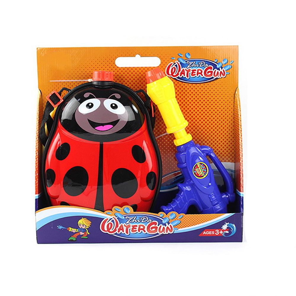 Water Gun Water blaster with a backpack-charger Ladybug