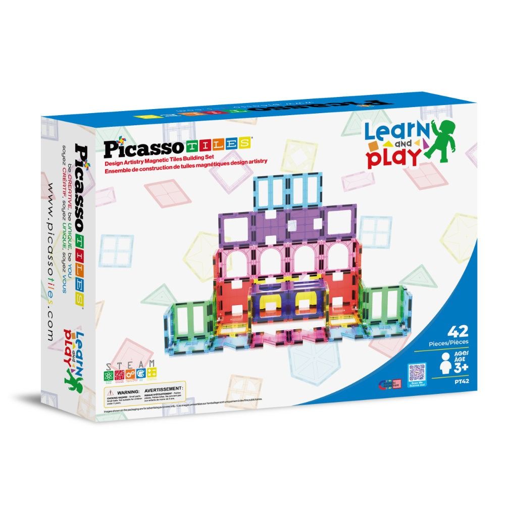 Picasso STEAM Magnetic Constructor 42 pieces PT42