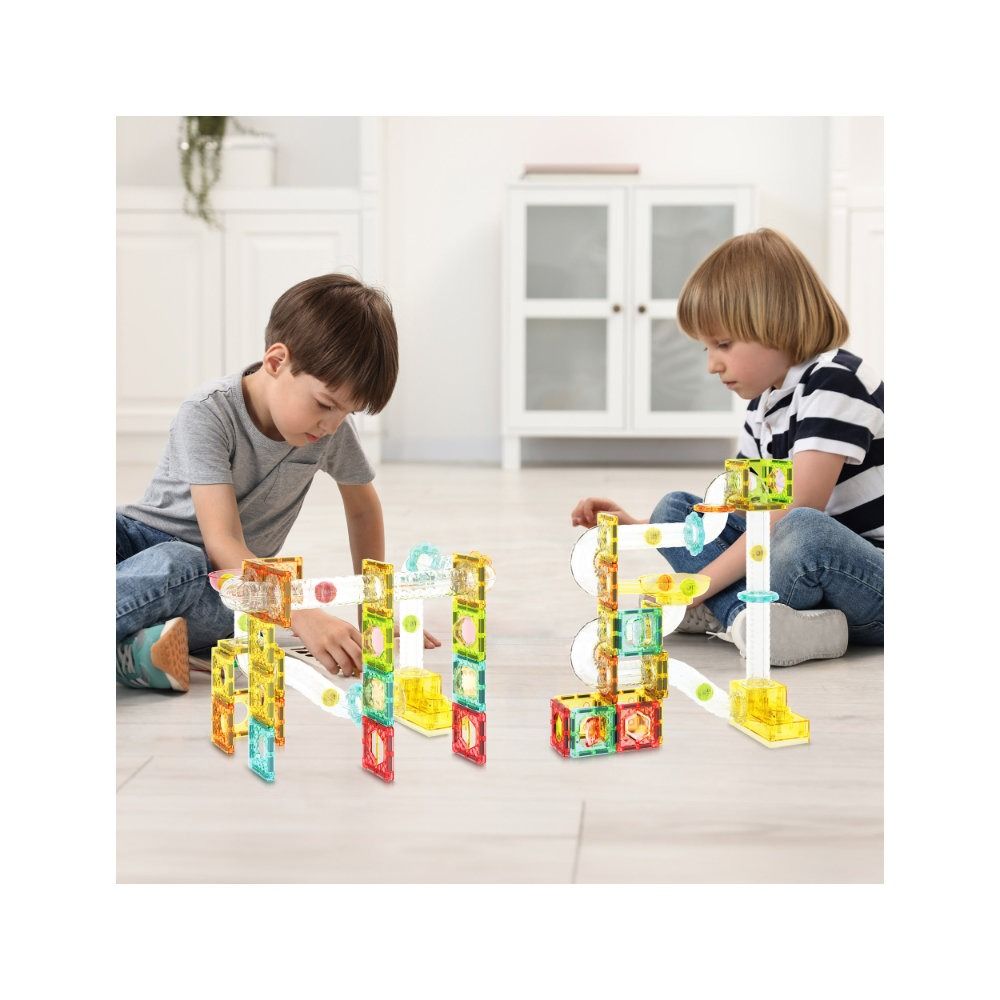 Picasso Magnetic Construction Set Ball Track Travel 100 pieces