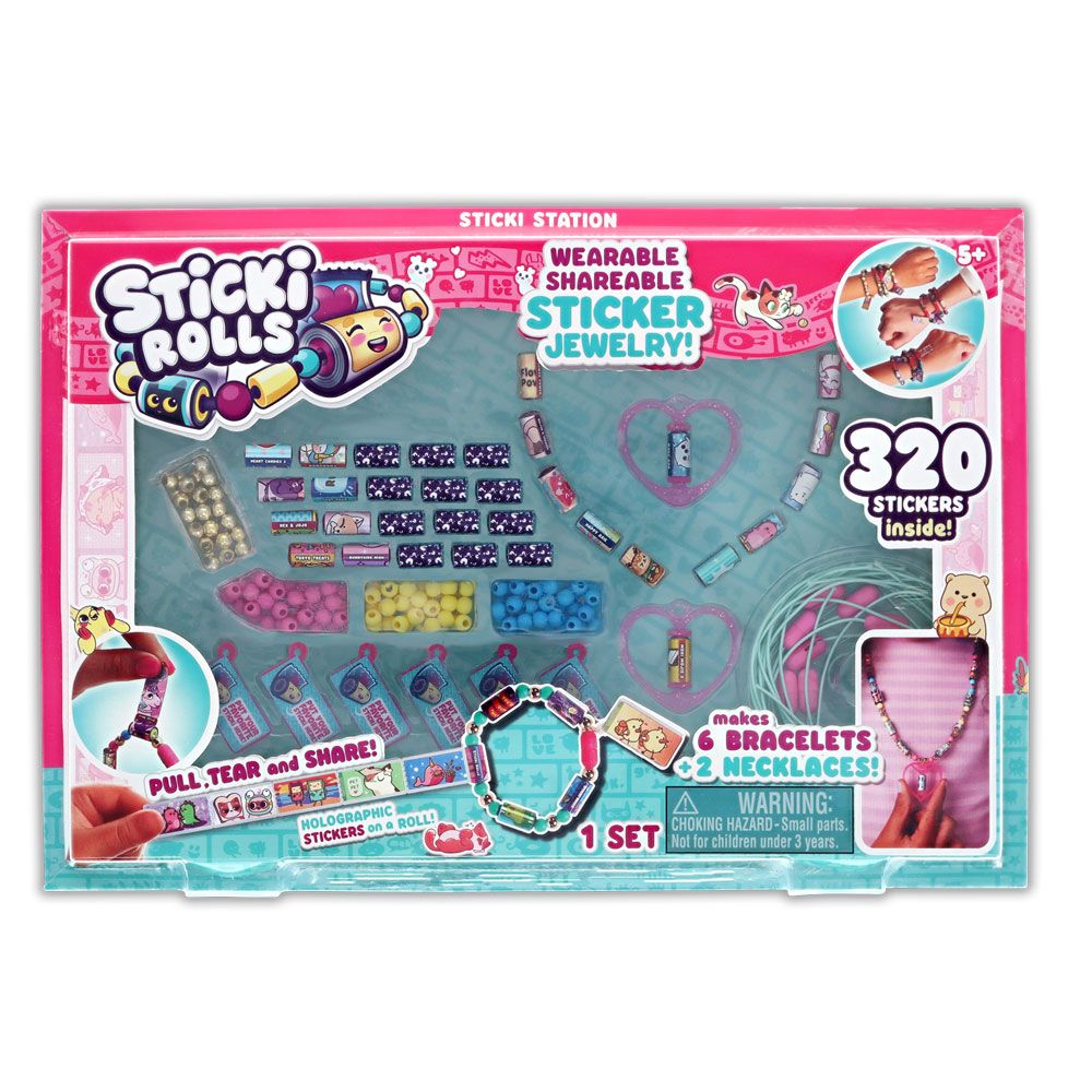 Sticki Rolls Бижута Направи си сам с 320 стикера