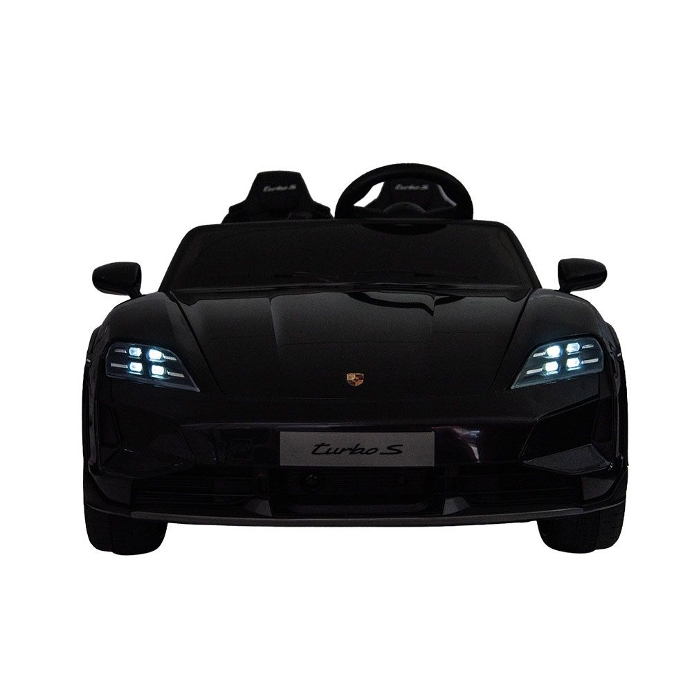 PINGHU Кола Акумулаторна PORSCHE TAYCAN 12V Черна BDM-0988-K