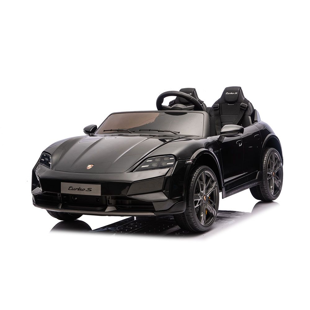 PINGHU Кола Акумулаторна PORSCHE TAYCAN 12V Черна BDM-0988-K