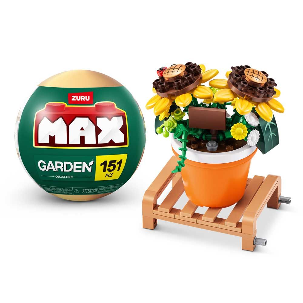 MAX Constructor Flower in a Pot Garden