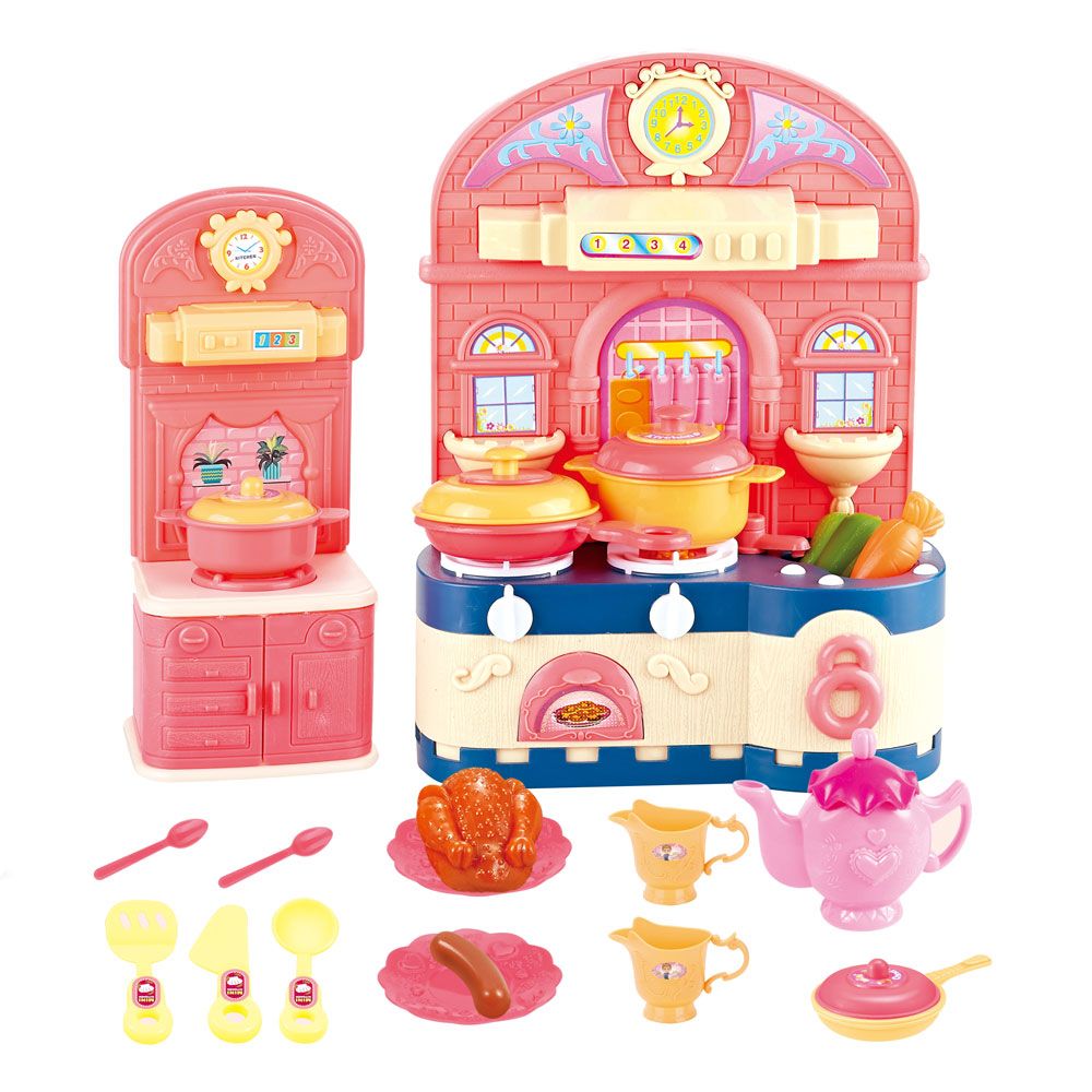 Mini Kitchen Kitchen with cooking utensils