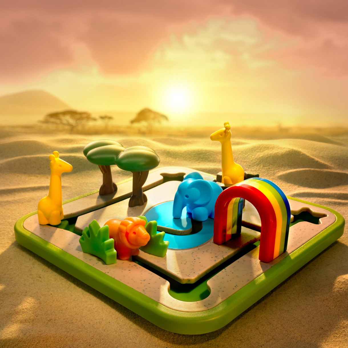 Safari park puzzle game