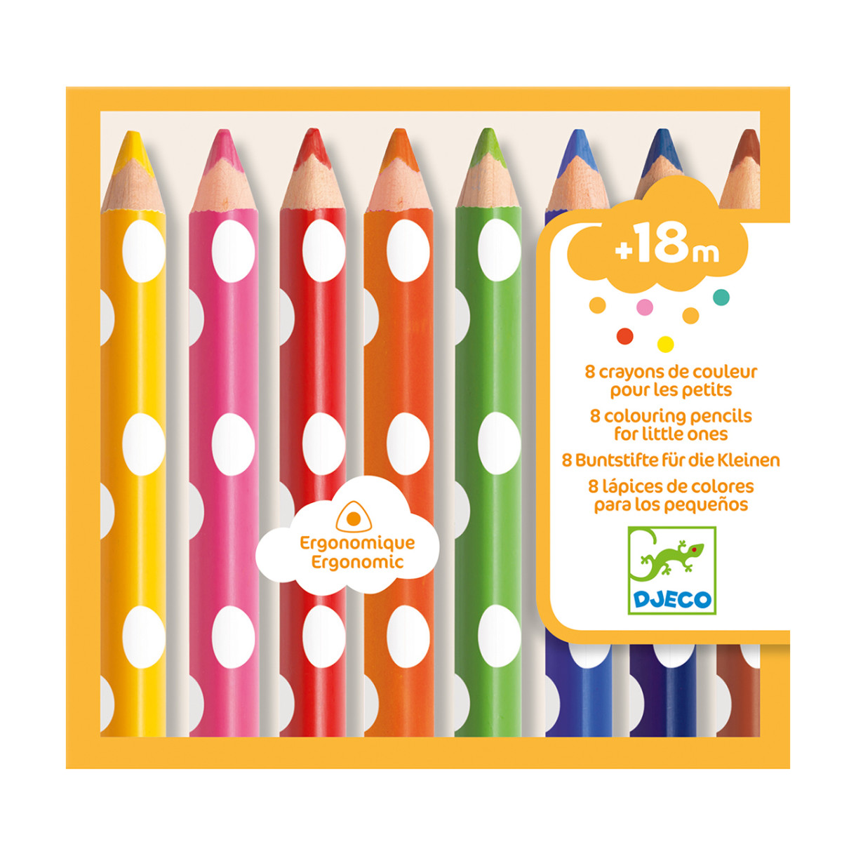 Coloring pencils for the little ones