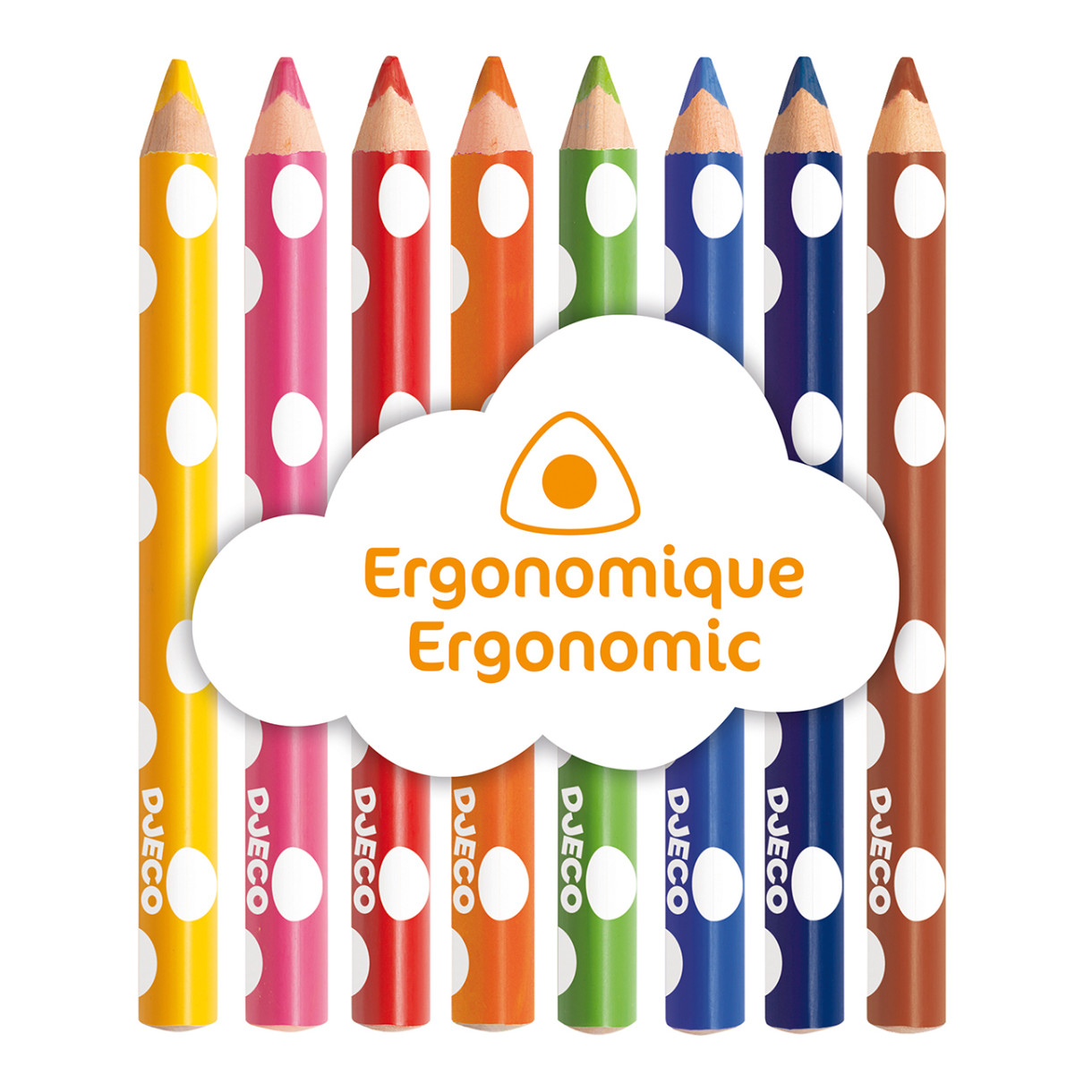 Coloring pencils for the little ones