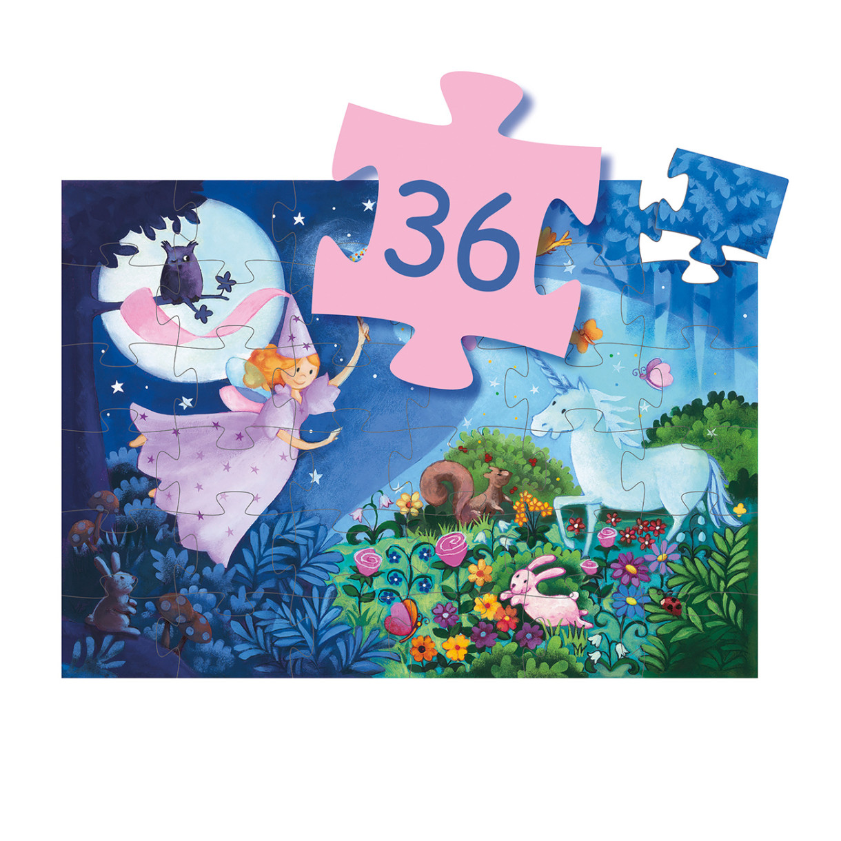 Пъзел феята и еднорога