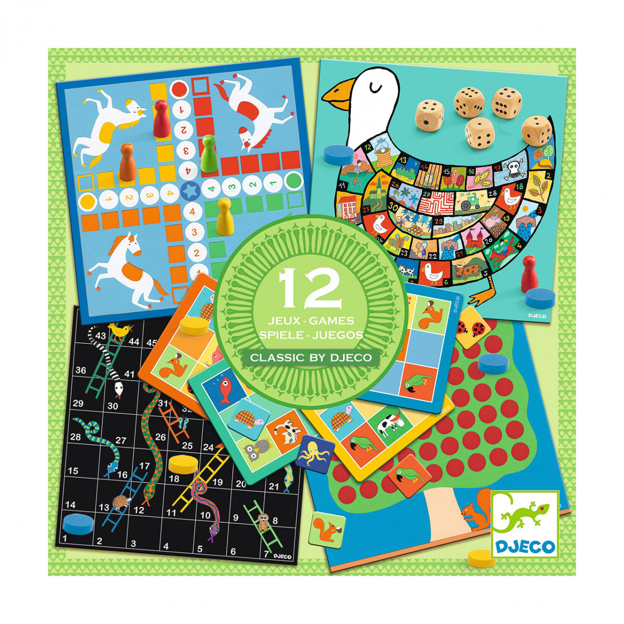 12 класически игри в кутия