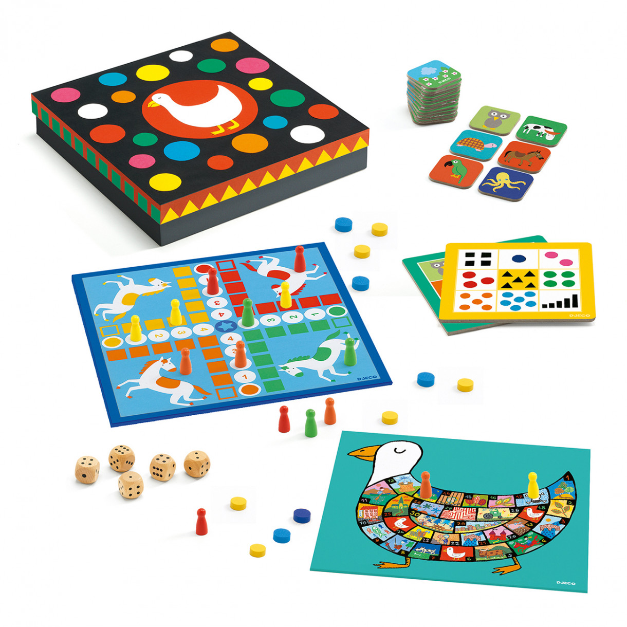 12 класически игри в кутия