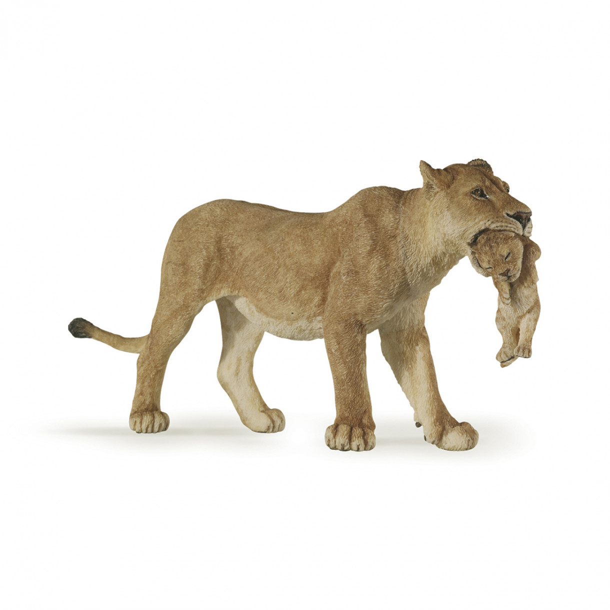 Collectible and play figure - Lioness and lion cub