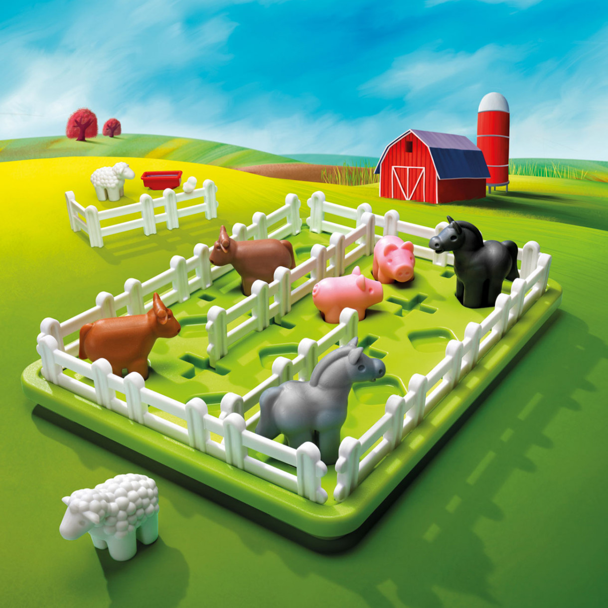 Puzzle game smart farmer