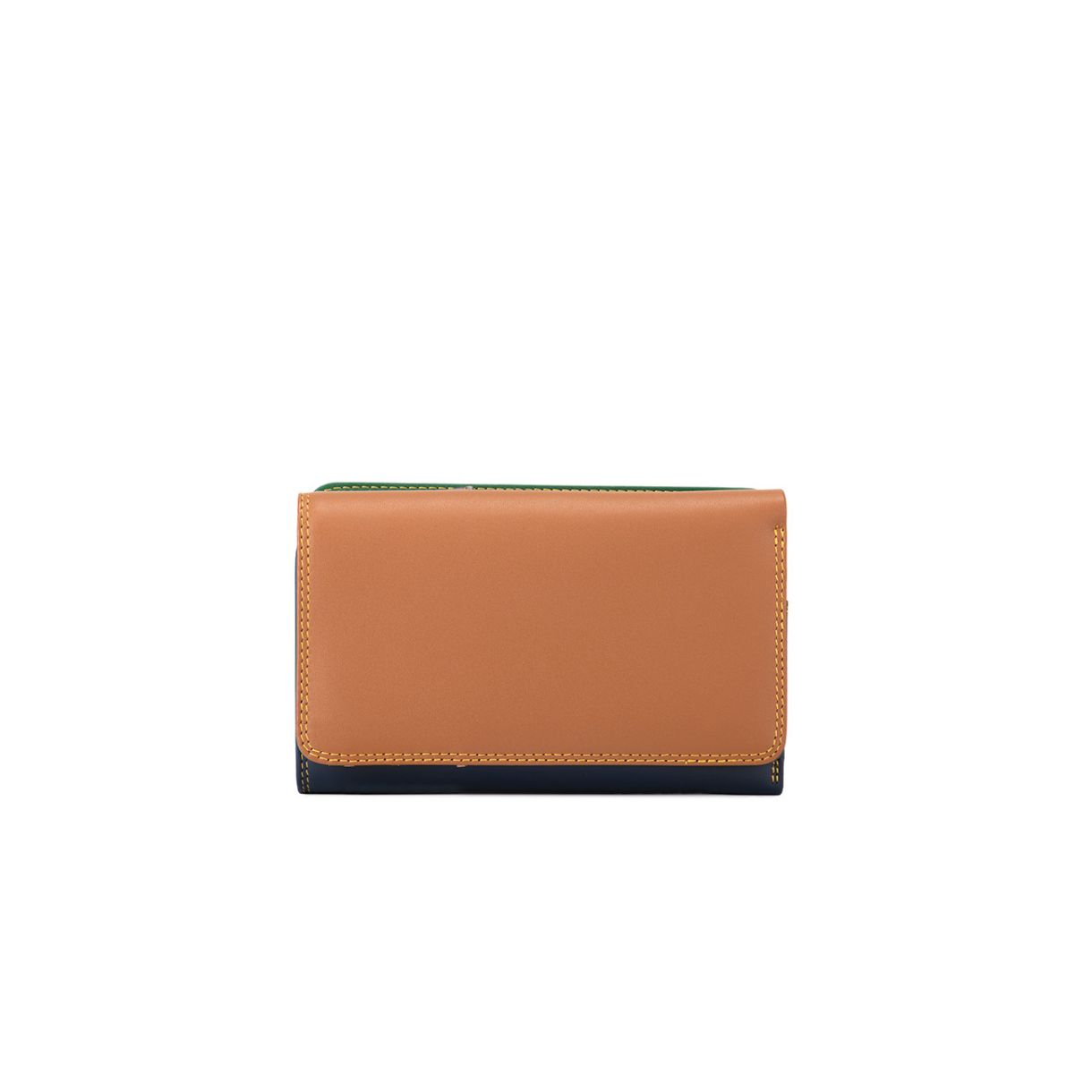 Портфейл Medium Tri Fold Цвят гора