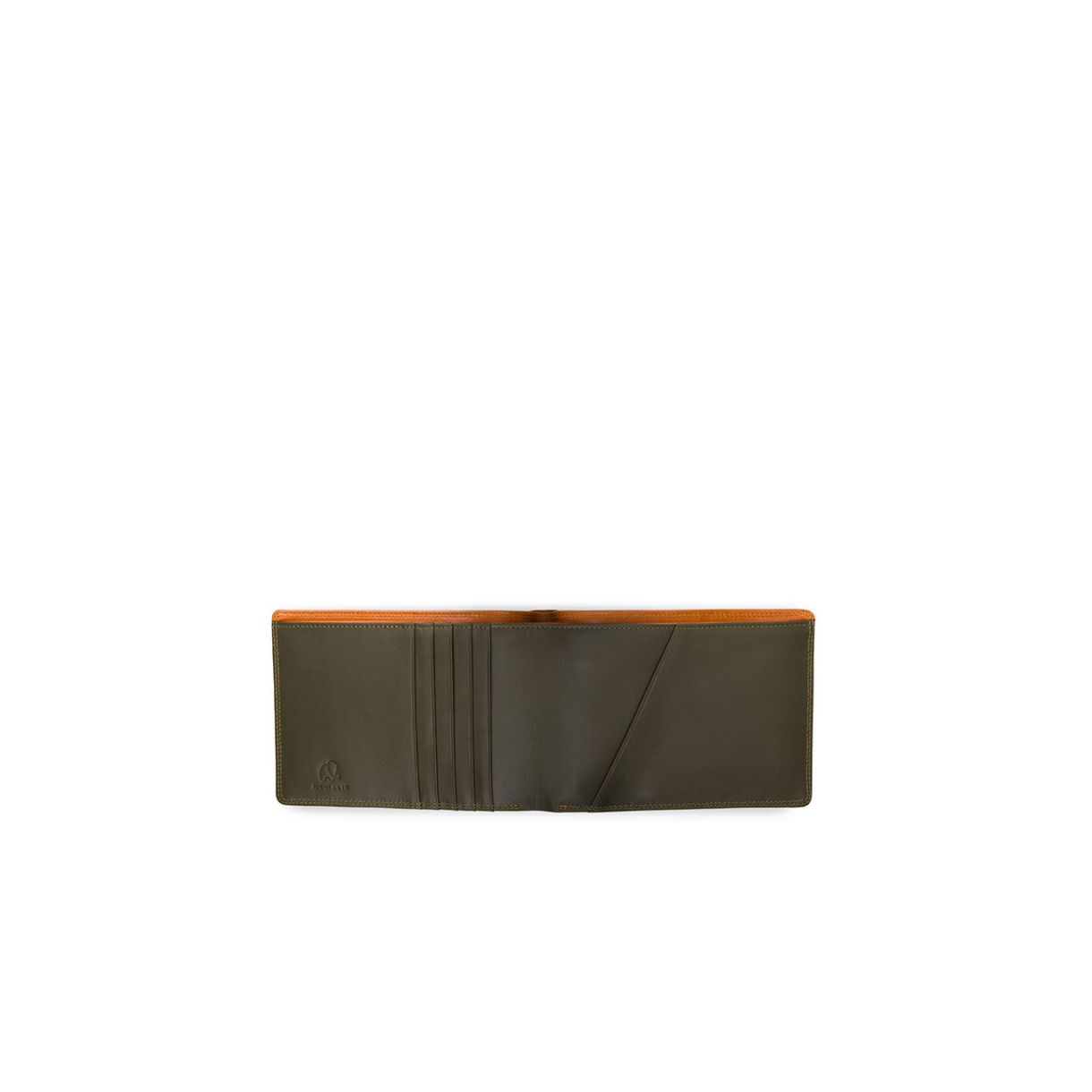 Wallet with RFID protection and passport pocket Color brown