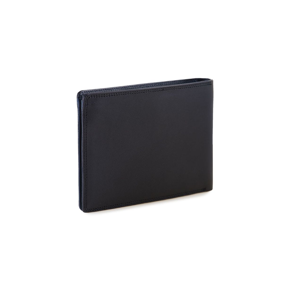 Wallet with RFID protection and passport pocket Color black