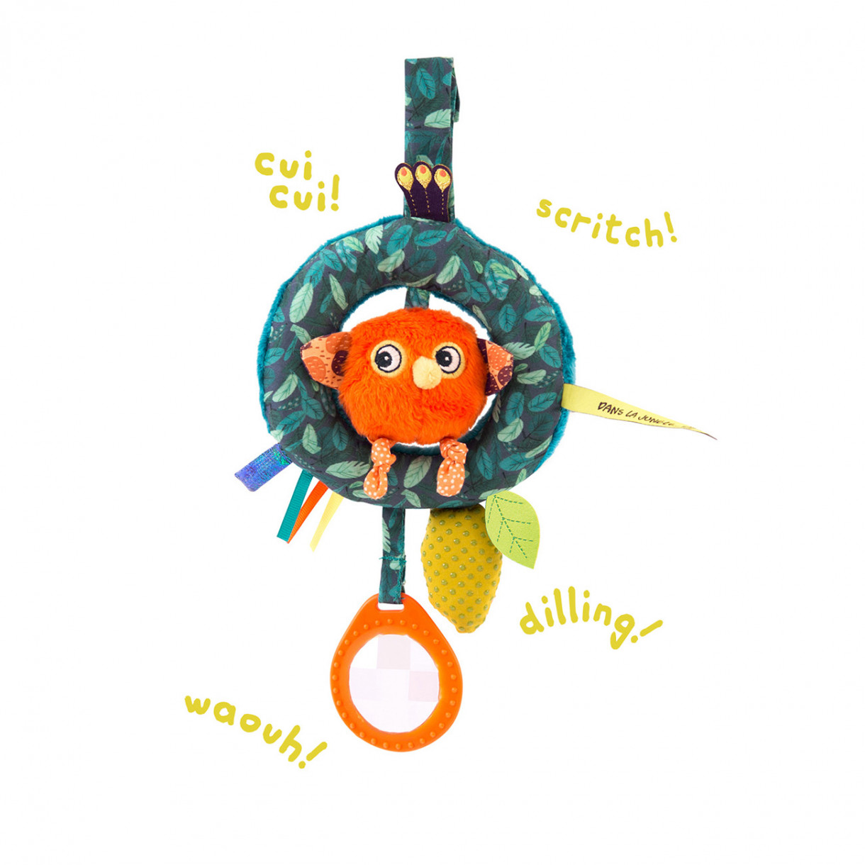 Soft toy activity chick